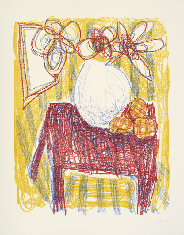 401 C4 Die Griffel Suite (Blumenstillleben mit Früchten) No. 208