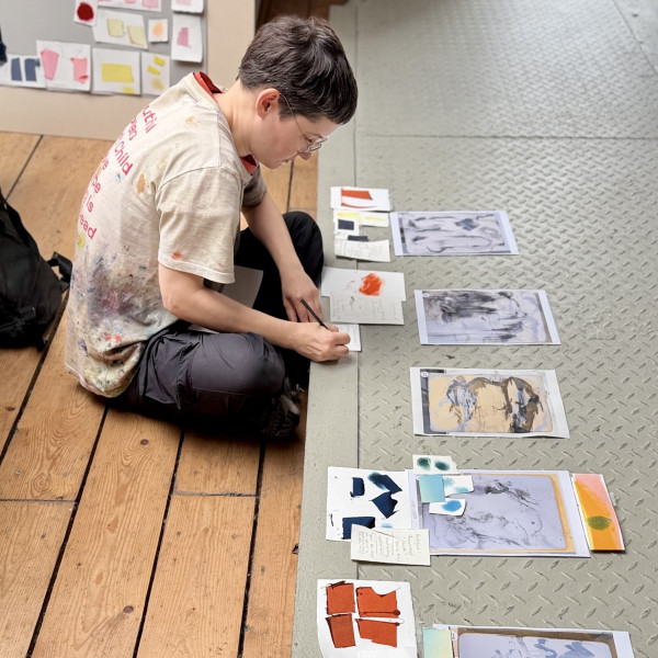Aneta Kajzer bei stein_werk., Leipzig